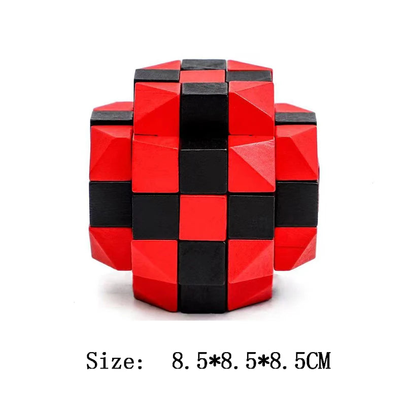 Wooden Luban Lock Unlock Interlock Game Brain Teaser Puzzle Inteligencia Rompecabezas 3D De Madera Montessori Educational Toys