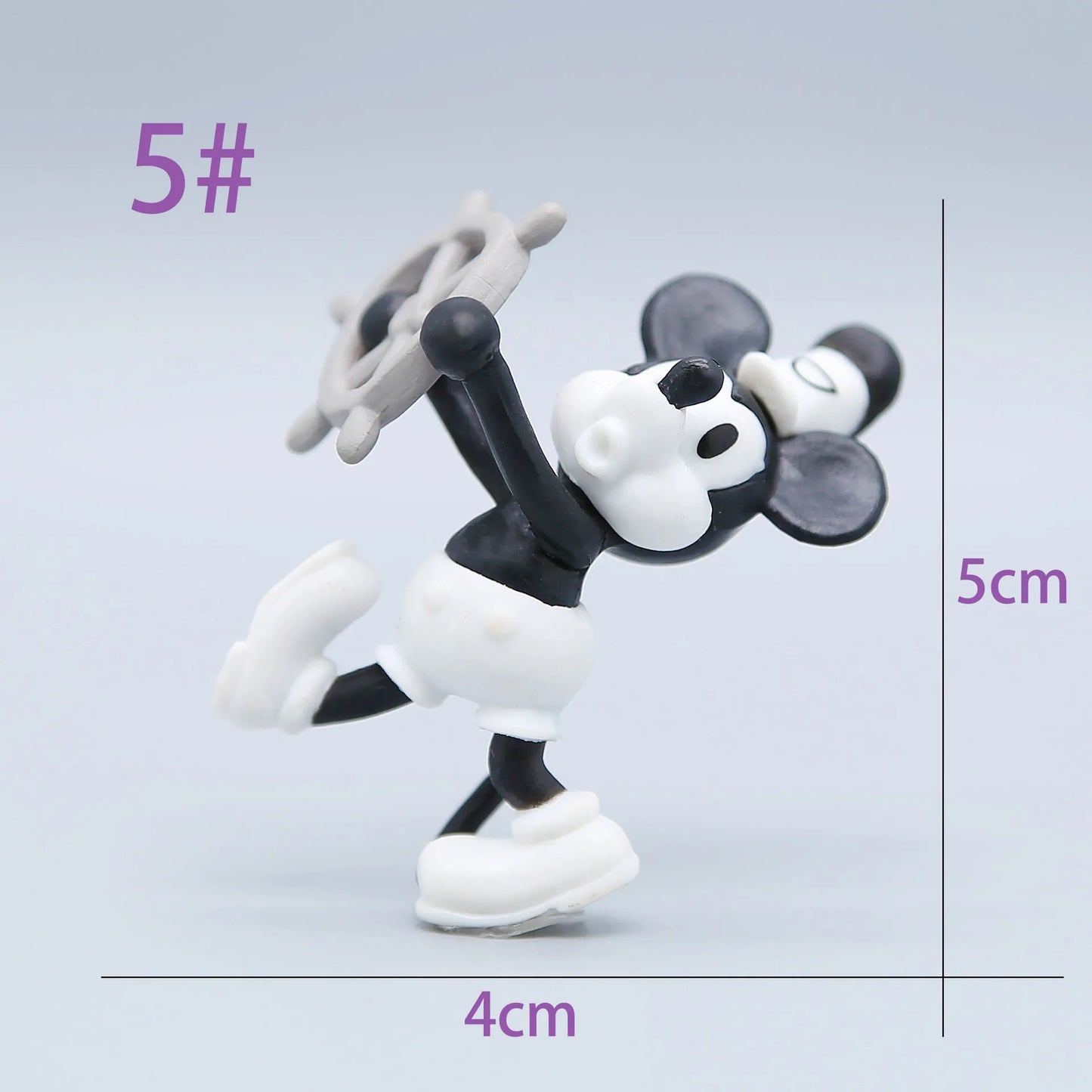 New Anime Disney Mickey Mouse Figure Action Figurine Cartoon Decoration Funny GK Model Collectibl Room Decoration Surprise Gifts