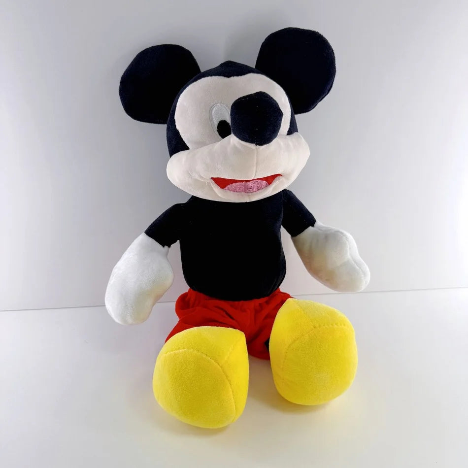 Disney Mickey Mouse Anime Snoopy Breathing Dolls ChildCompanions Soothing Sleeping Music Luminous Sleeping Plush Toys Kids Gifts