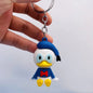 Anime Disney Keychain New Mickey Mouse Minnie Lilo & Stitch Doll Keyring Ornament Key Chain Car Pendant Kid Toys Gifts Wholesale