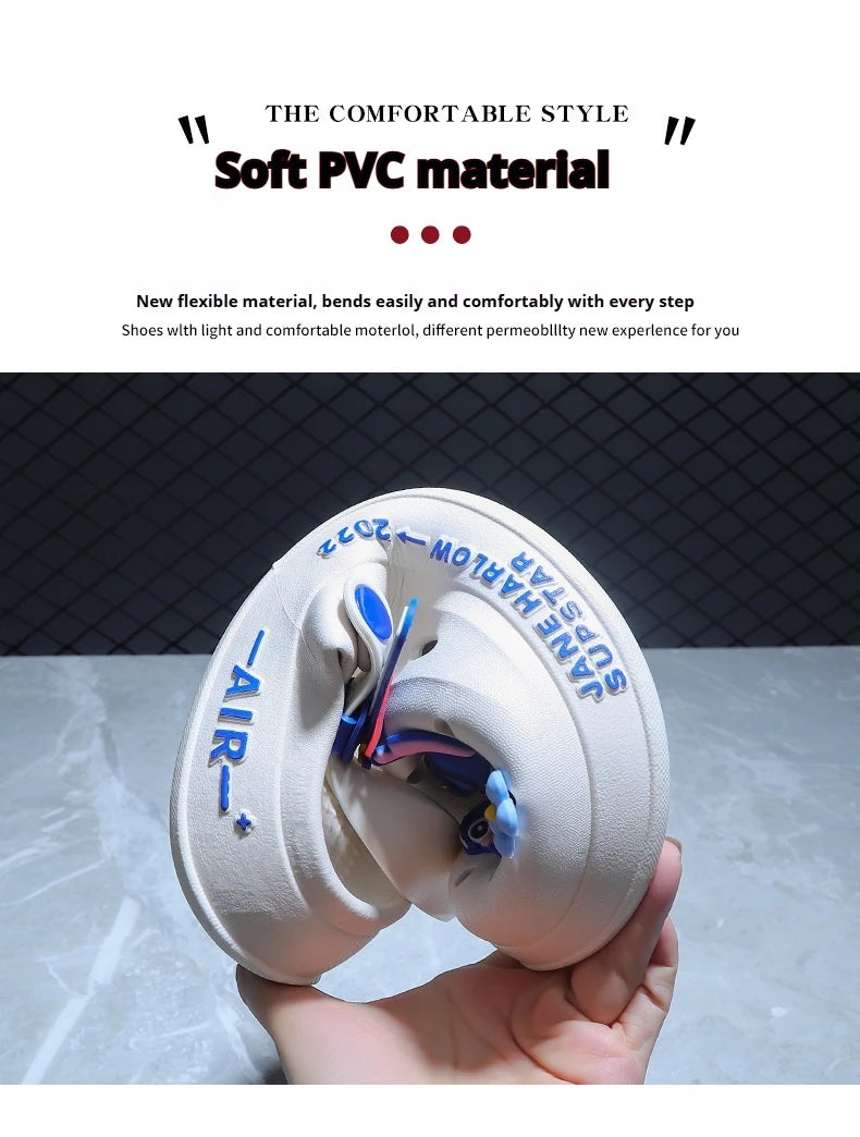 New Cartoon Stitch Series Head Slippers For Couples Are Super Light Anti-Slip And Versatile Casual Shoes For Men And Women Gifts