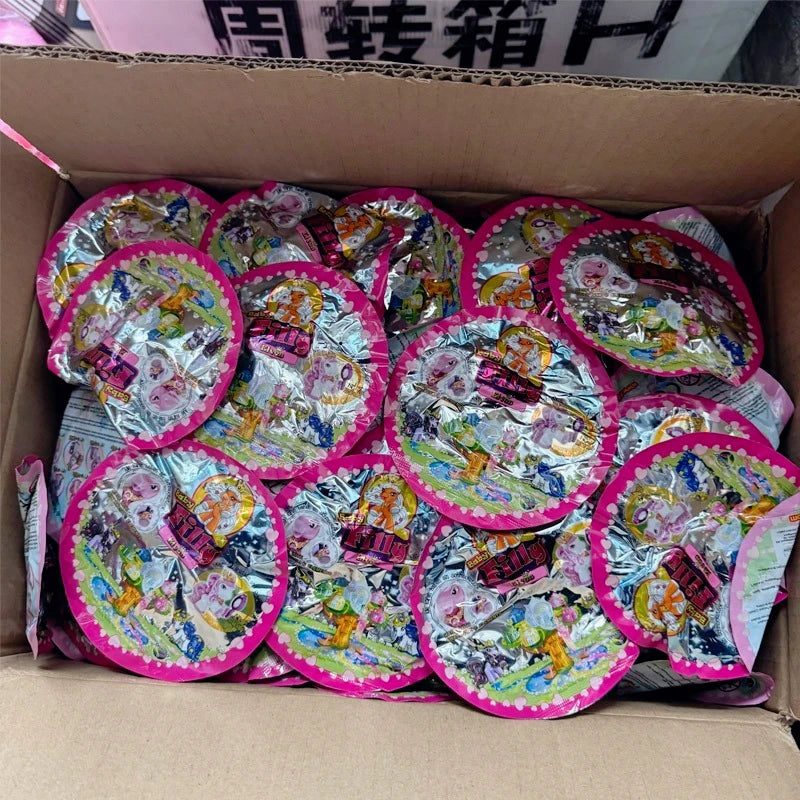 Anime Filly Funtasia Figures Flocking Pony Blind Bag Box Toys Baby Filly Elves Model Doll Toy Collection Ornament Girl Boy Gifts
