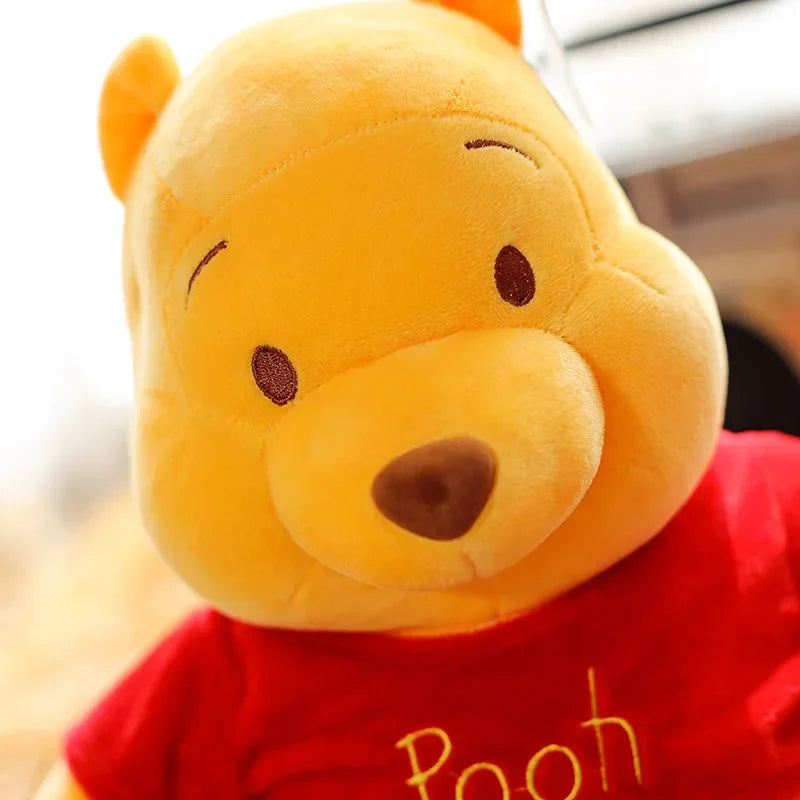 25-45cm Disney Winnie The Pooh Plush Toys Soft Stuffed Kawaii Anime Elf Doll Cartoon Pooh Bear Plush Doll Birthday Gift for Boys