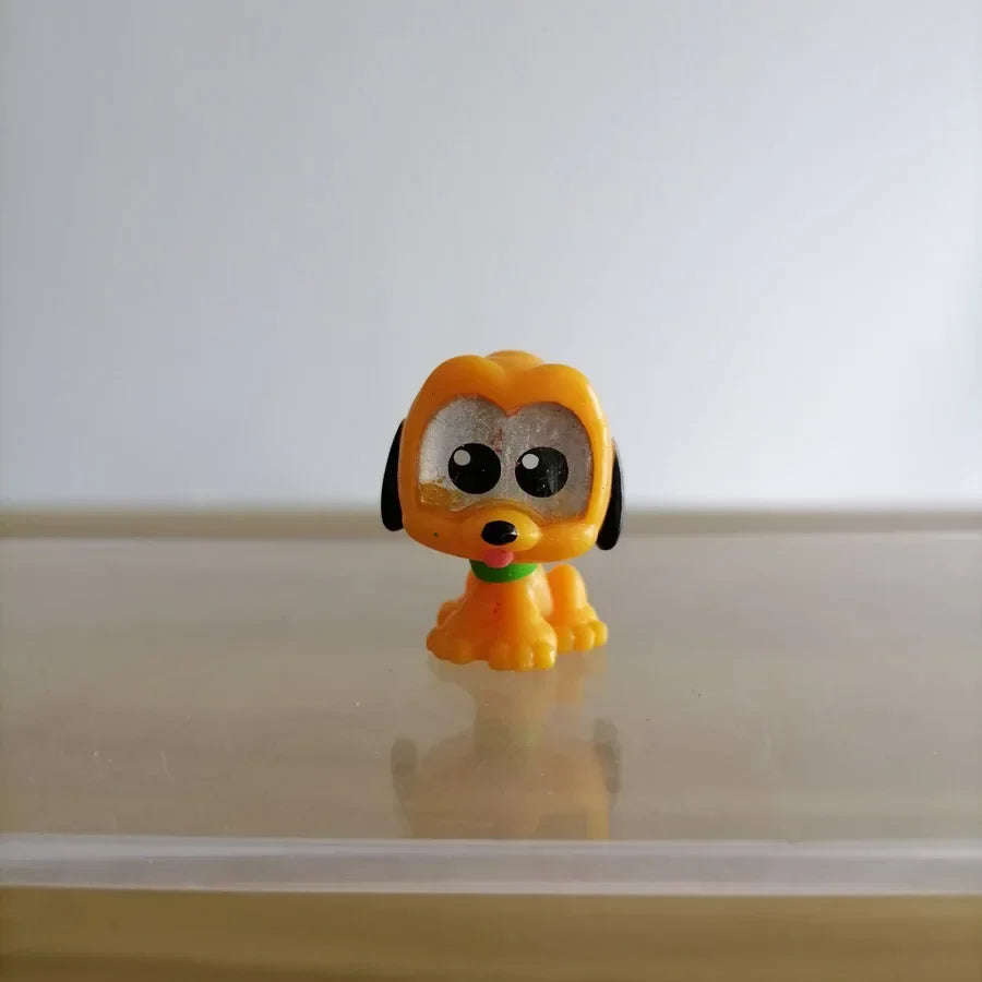 Disney Doorables Action Figures Mickey Minnie Forky Desktop Decoratoion Kawaii Big Eyed Doll Cartoon Model Toys Kids Gifts