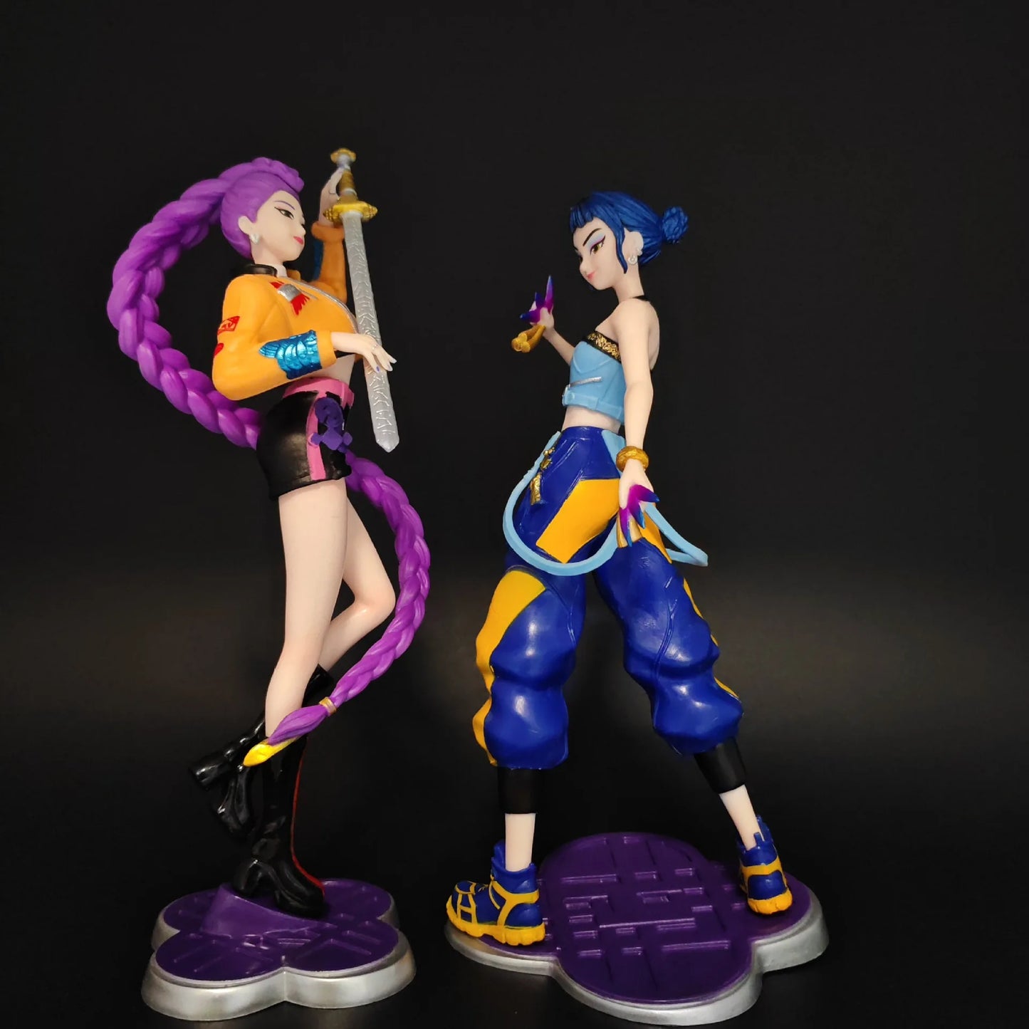 In Stock Witch Hunting Squad Rumi Mirazo Yimei Girl Handmade Kpop Anime Peripheral Doll Bag Pvc Ornament Toys Festival Gifts
