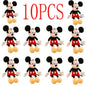 30-35cm Disney Mickey Mouse Plush Toys Kawaii Anime Mickey Minnie Stuffed Plush Models Decoration Dolls for Kids Birthday Gift