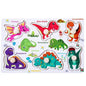 Montessori Wooden Puzzle 3D Alphabet Letters Number Matching Game Baby Kids Toys Education Learning Toy for Children 2 to 4 Year