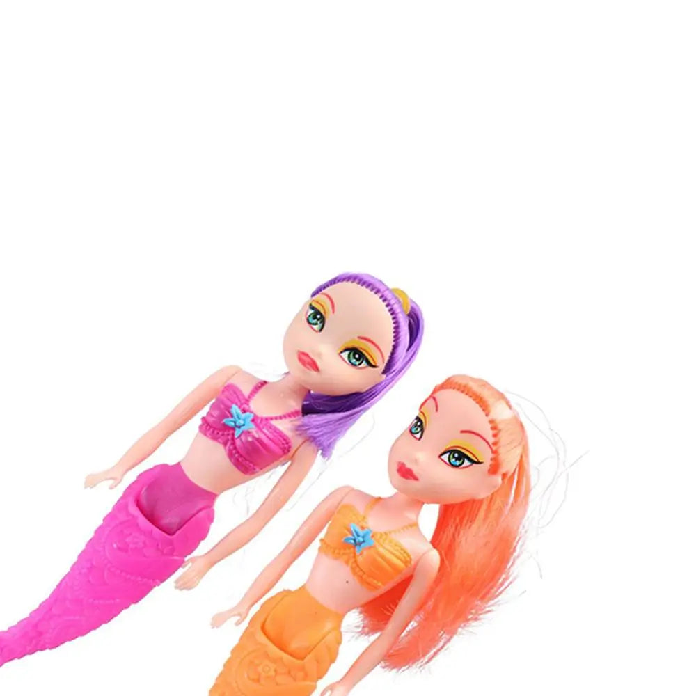 For  16cm Birthday Present Educational Classic Girls  Princess Fairy Doll Swimming Pool Toys Mermaid Doll