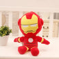/ 27-30cm Marvel Movie Dolls Spiderman Ironman Batman Superman Plush Toys Soft Stuffed Hero Captain America Best Gifts for Kids