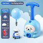 Children Air Power Vehicle Funny Science Experimen Cartoon Animals Aerodynamic Flying Balloon Car Kids Educational Puzzle Toys