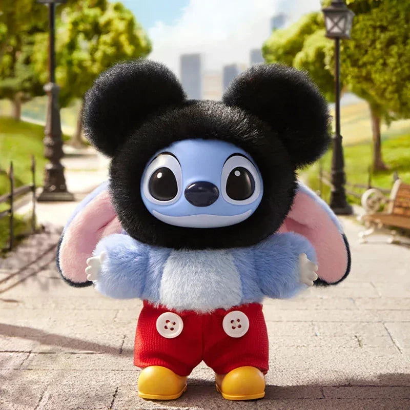 POP MART Disney Stitch Adventure Series Vinyl Plush Trendy Blind Random Box Toys Mystery Box Guess Bag Action Figure Gift