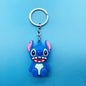 Anime Disney Keychain New Mickey Mouse Minnie Lilo & Stitch Doll Keyring Ornament Key Chain Car Pendant Kid Toys Gifts Wholesale
