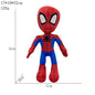 Classic Q Version Spider Plush Toy Anime Doll Marvel Super Hero Stuffed Figure Soft Cuddly Toy for Boys Girls Easter