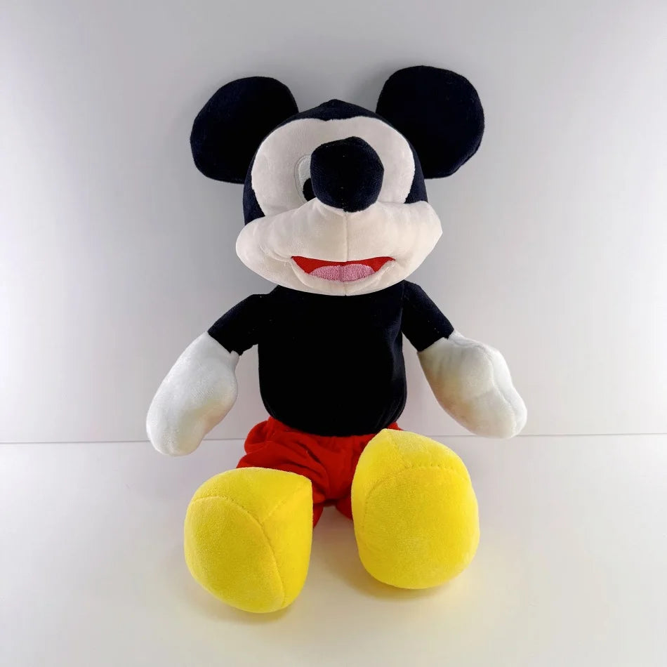Disney Mickey Mouse Anime Snoopy Breathing Dolls ChildCompanions Soothing Sleeping Music Luminous Sleeping Plush Toys Kids Gifts