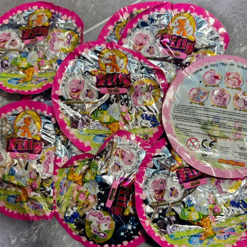 Anime Filly Funtasia Figures Flocking Pony Blind Bag Box Toys Baby Filly Elves Model Doll Toy Collection Ornament Girl Boy Gifts