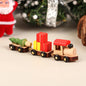 1PC Dollhouse Mini Wooden Car And Train Assembly Accessories Small Ornaments Micro Landscape For Doll House Decor Kids Toys