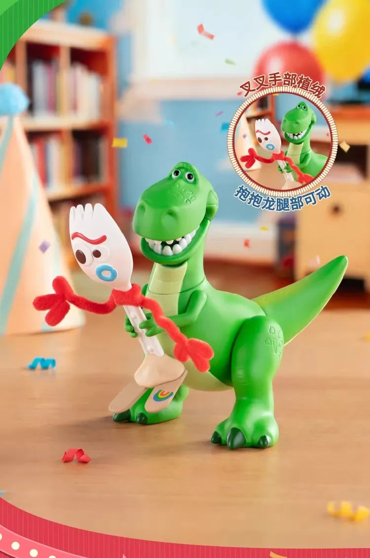 TOP TOY Disney Toy Story Playful Moment Series Blind Box Cute Woody Model Cartoon Decorative Figure Children's Toy Birthday Gift