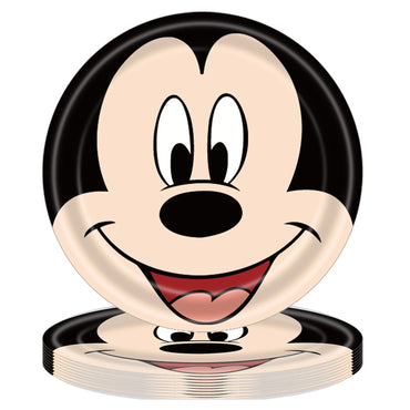 Mickey Mouse Theme Disposable Party Plate Mickey Minnie Daisy Donald Duck Children's Birthday Party Supplies Baby Shower