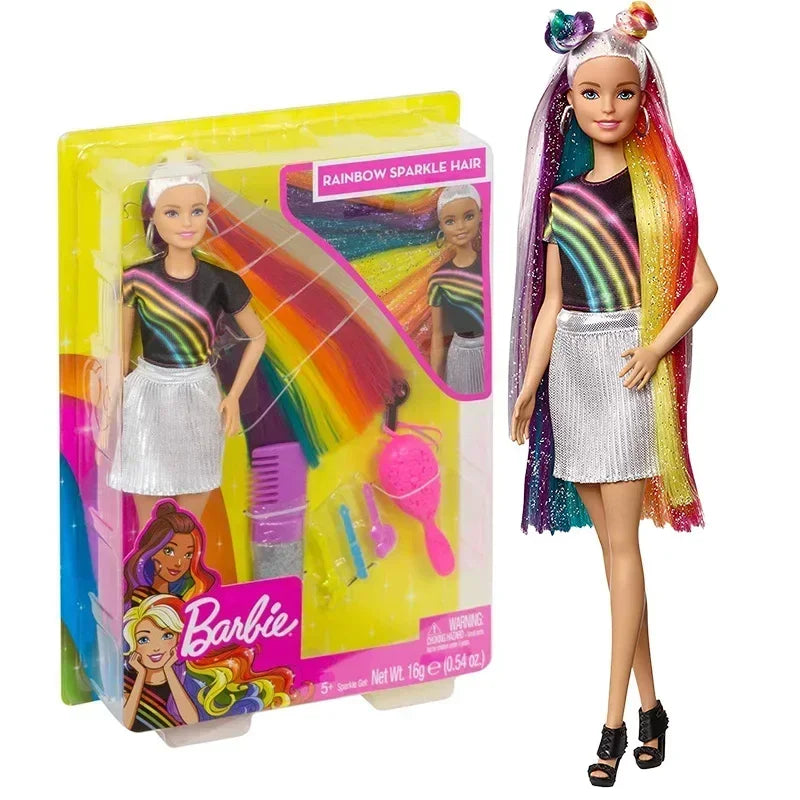 Genuine Barbie Fashionista Dolls Violin set Wedding dress Princess Toys for Girls Assortment Bonecas Barbie Doll Birthday Gifts