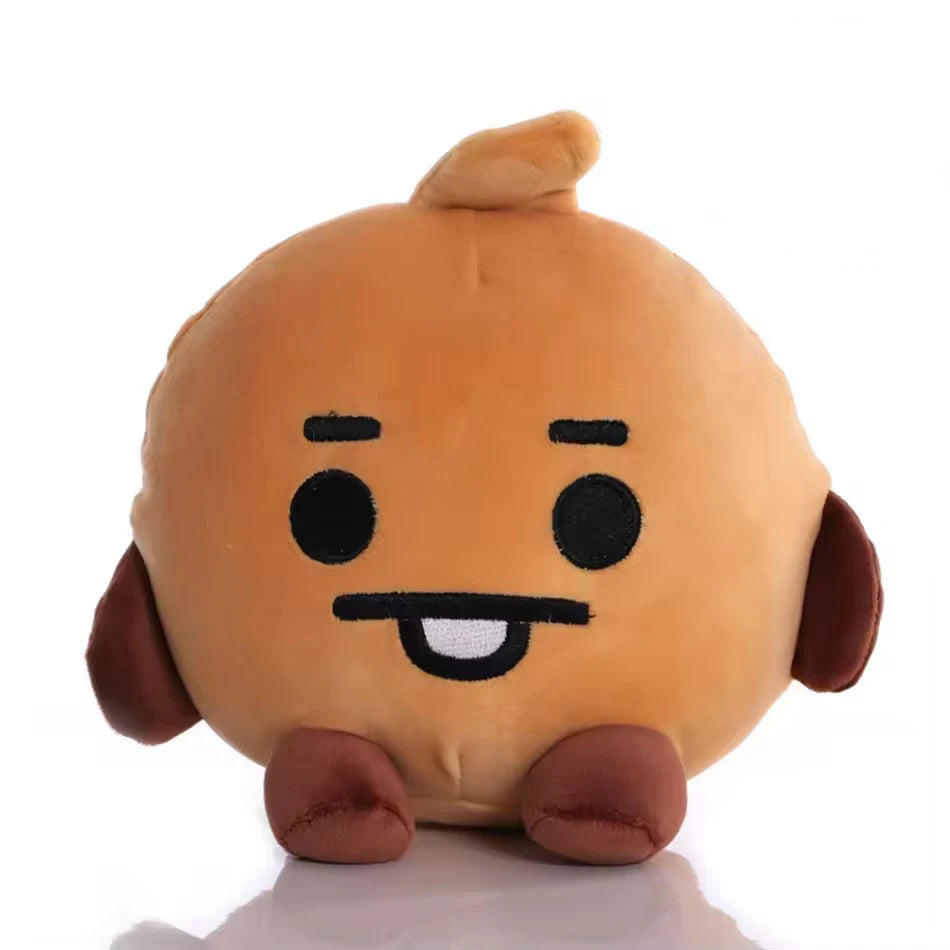 Hot BTed 21Plush Toys Kawaii Mini Keychain Anime Pendant Ornament for Kids 12-22cm Bt Peripherals Soft Stuffed Animals Doll Gift