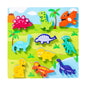 Children's 3D Puzzle Animal Transportation Sea Animal Fruits Early Education Fun DIY Paste Puzzle Toys for Kids Gifts