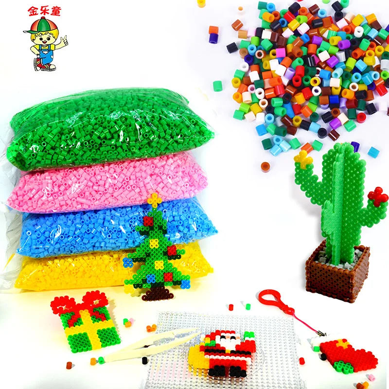 5.0mm/500pcs Bag Mini Perler Hama Beads Iron Beads for Kids Diy Puzzles High Quality Handmade Gift Toy Hama Bead
