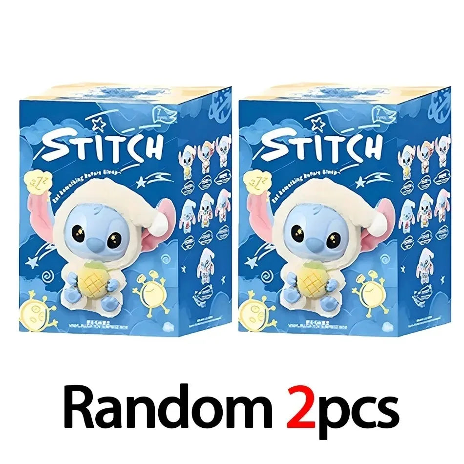 New Stitch Before Sleep Blind Box Plush Dolls Cute Pendant Ornament Mystery Surprise Toys Gifts for Fans Birthday Gift