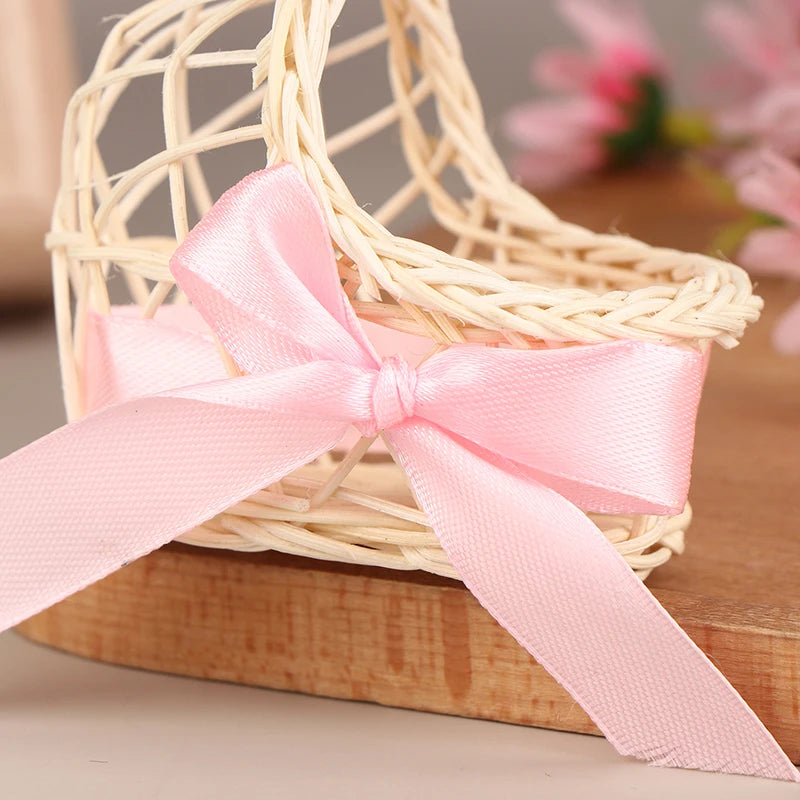 1:12 Dollhouse Miniature Baby Bed Wooden Nursery Cradle Nursery Room Baby Basket Baby carriage Baby Walker Furniture Model Toy