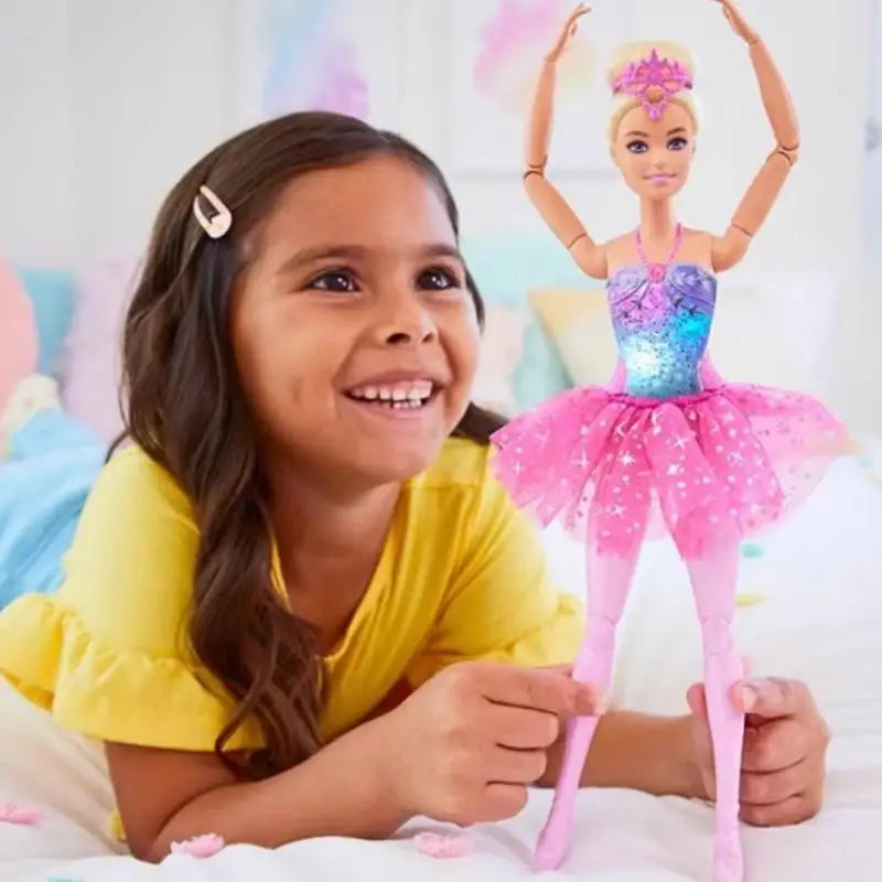 Limited edition Barbie doll, sparkling ballet set, girls playing house, princess, birthday surprise gift