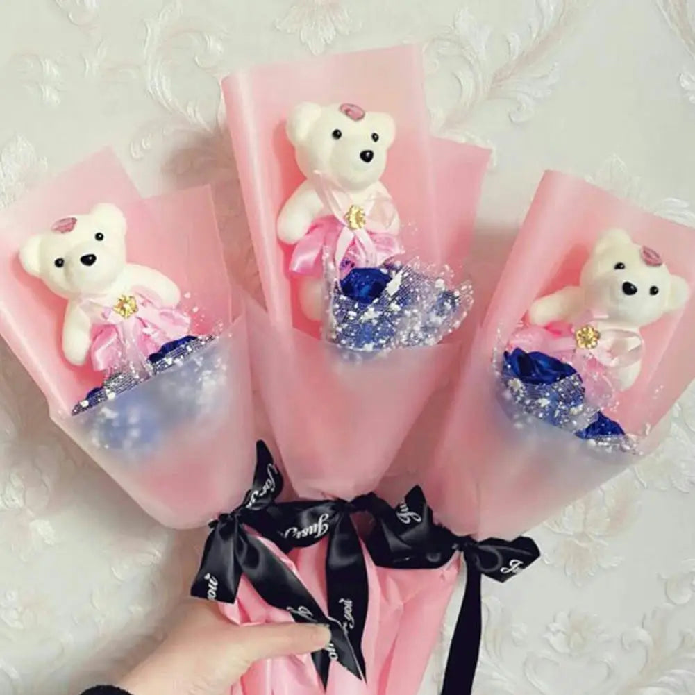 10Pcs/Lot Soft Stuffed Bear Plush Toys Mini Teddy Bear Dolls Toy Small Gifts Bag Pendant Teddy Doll Keychain Keyring Gifts