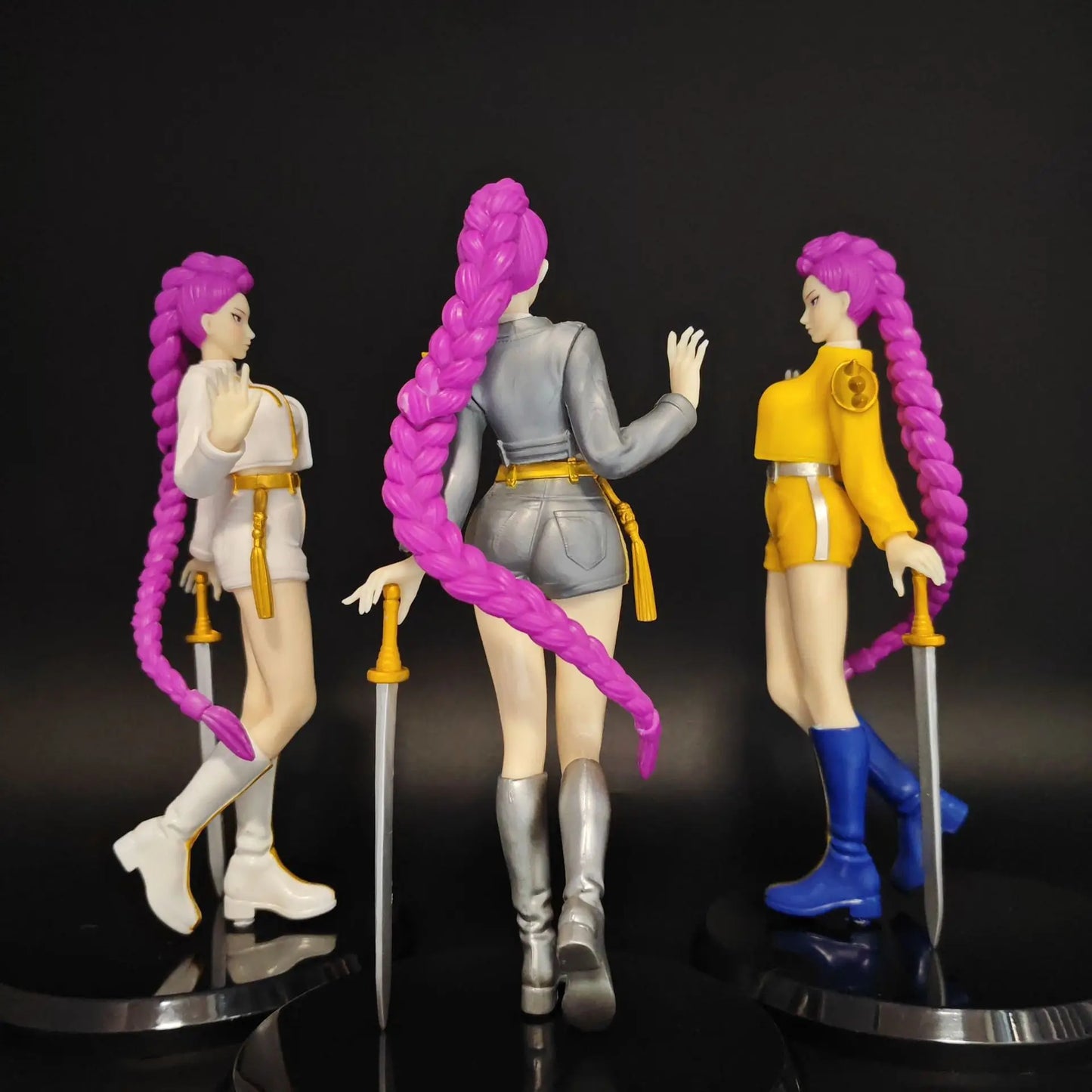 In Stock Witch Hunting Squad Rumi Mirazo Yimei Girl Handmade Kpop Anime Peripheral Doll Bag Pvc Ornament Toys Festival Gifts