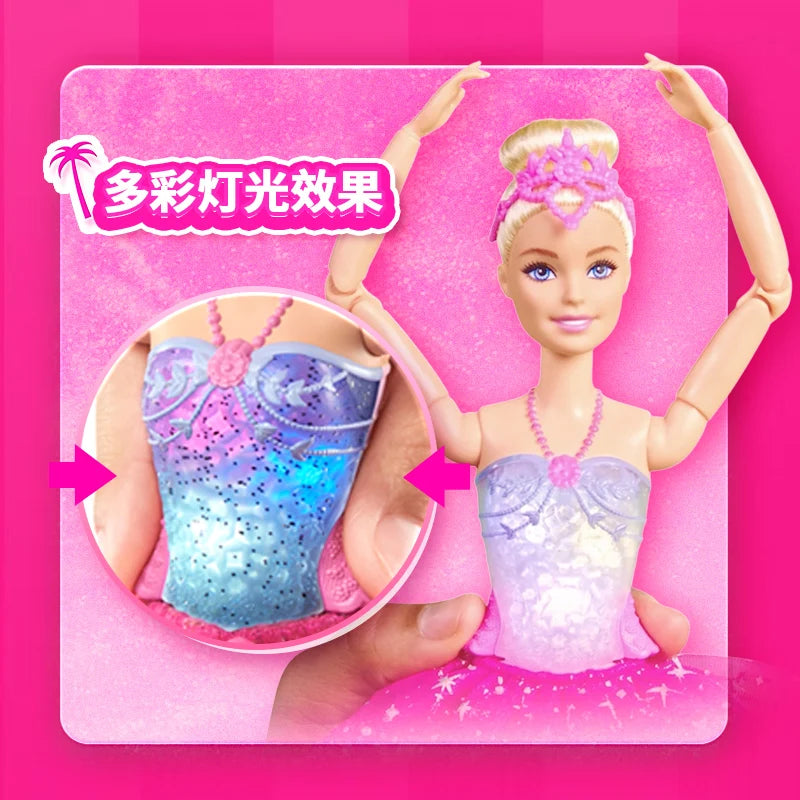 Limited edition Barbie doll, sparkling ballet set, girls playing house, princess, birthday surprise gift