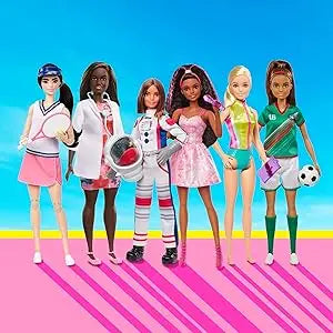 2025 New Original Mattel Barbie Careers Fashion Doll Football Soccer Player Dolls for Girls Christmas Gifts Toys for Children