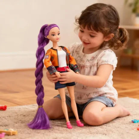 Anime KPop Devil Hunter Doll Vinyl Toy Rumi Mila Zoe Character Vinyl Mask Statue Birthday Gift Fan Club Gift