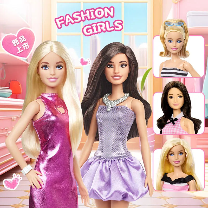Barbie Princess Doll Fashion Master Series Pink Countryside Shining Popo 2025 New Girl Toy Collectible Figure