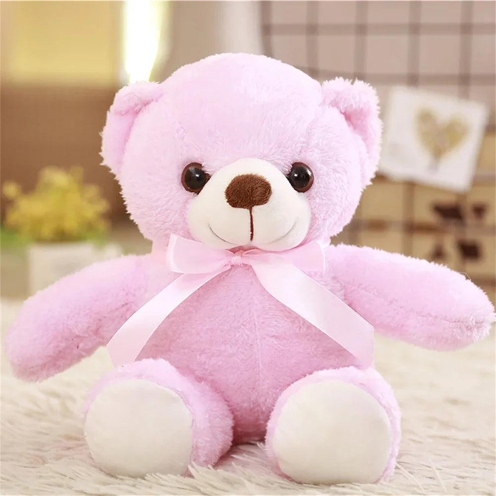 New  Bear Plush Toy Lovely Bear Stuffed Soft Animal Dolls Kids Toy Wedding Birthday Gift For Girlfriend Lover
