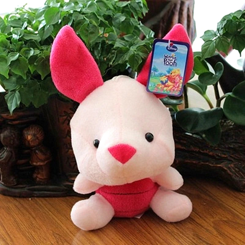 20cm Disney Animation Plush Doll Pooh Bear Mickey Mouse Minnie Tigger Cute Plush Animal Doll Piggy Pillow Toy Children’s Gift