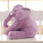 40cm 60cm 80cm Kawaii Plush Elephant Doll Toy Kids Play Back Cushion Cute Stuffed Elephant Child Accompany Doll Xmas Gift