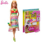 Original Mattel Barbie Doll Multi Joints Move Clothes Accessories Educational Props Toys for Girls Collection Kids Birthday Gift