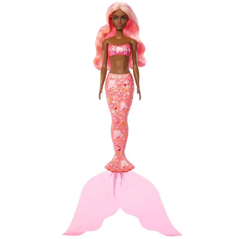 Genuine In Stock Barbie Surprise Color Change Doll Mermaid Series Desktop Decoration Girl Toys Birthday Gift Random Style