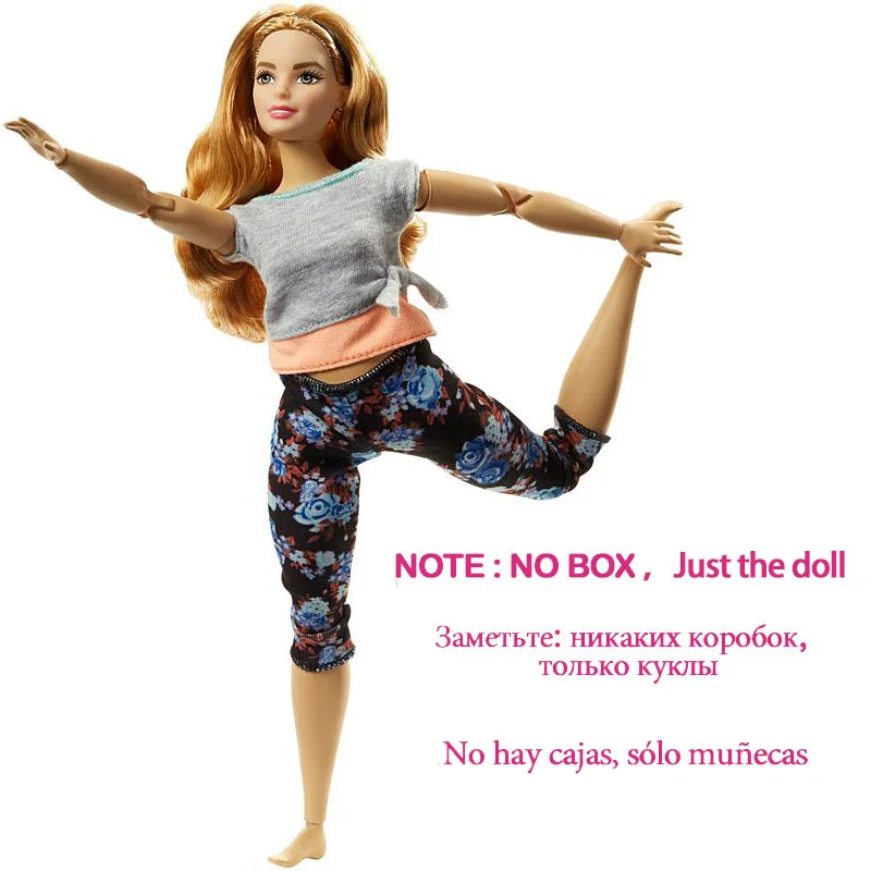 Original Barbie Dolls Sports Girls Fashionistas Chelsea Baby Fashion Clothes Kids Toys for Children Multi Joints Juguetes Gifts
