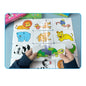 32 Pack Montessori Education Toddler Matching Cards Learning Games for Kids Toys for Kids 2 to 4 Years Old Cartoon Puzzle Baby