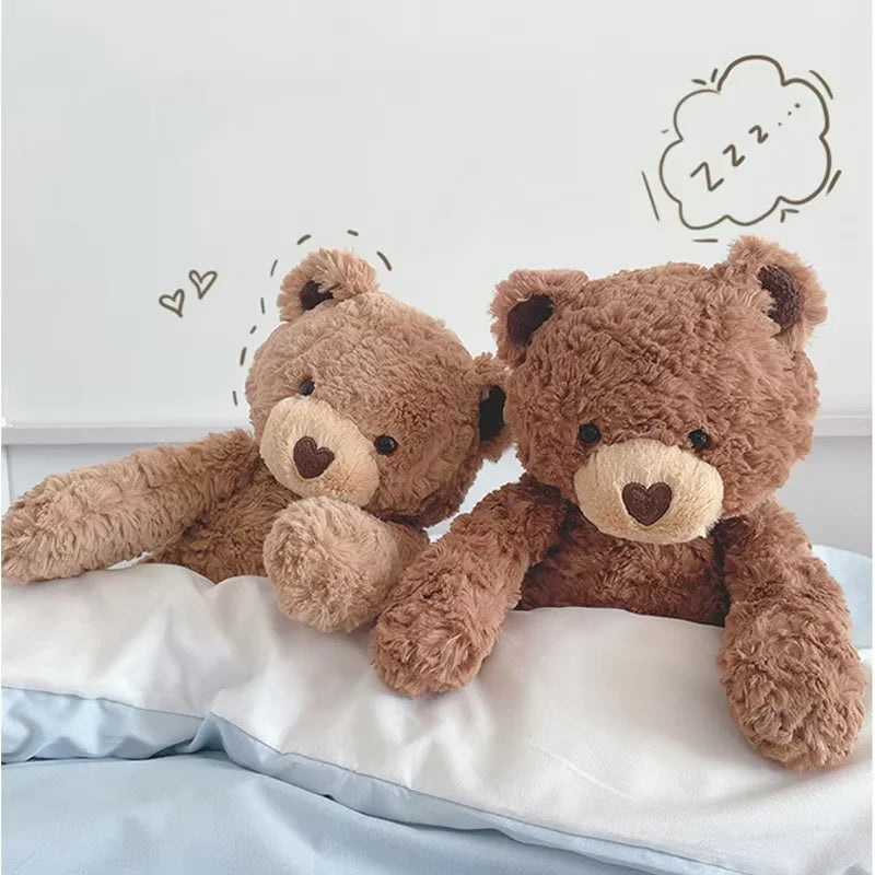40Cm Cute Curly love Teddy Bear Plush Toy Hug Bear Dolls Children Birthday Gift Pillow Teddy bear Home Living Room Bedroom