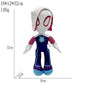 Classic Q Version Spider Plush Toy Anime Doll Marvel Super Hero Stuffed Figure Soft Cuddly Toy for Boys Girls Easter