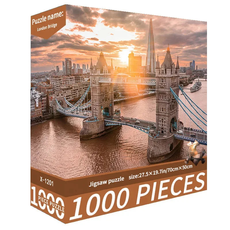 1000 Piece Puzzle for Adults Challenging Decompression Creative Home Decoration Gift All Special Occasions
