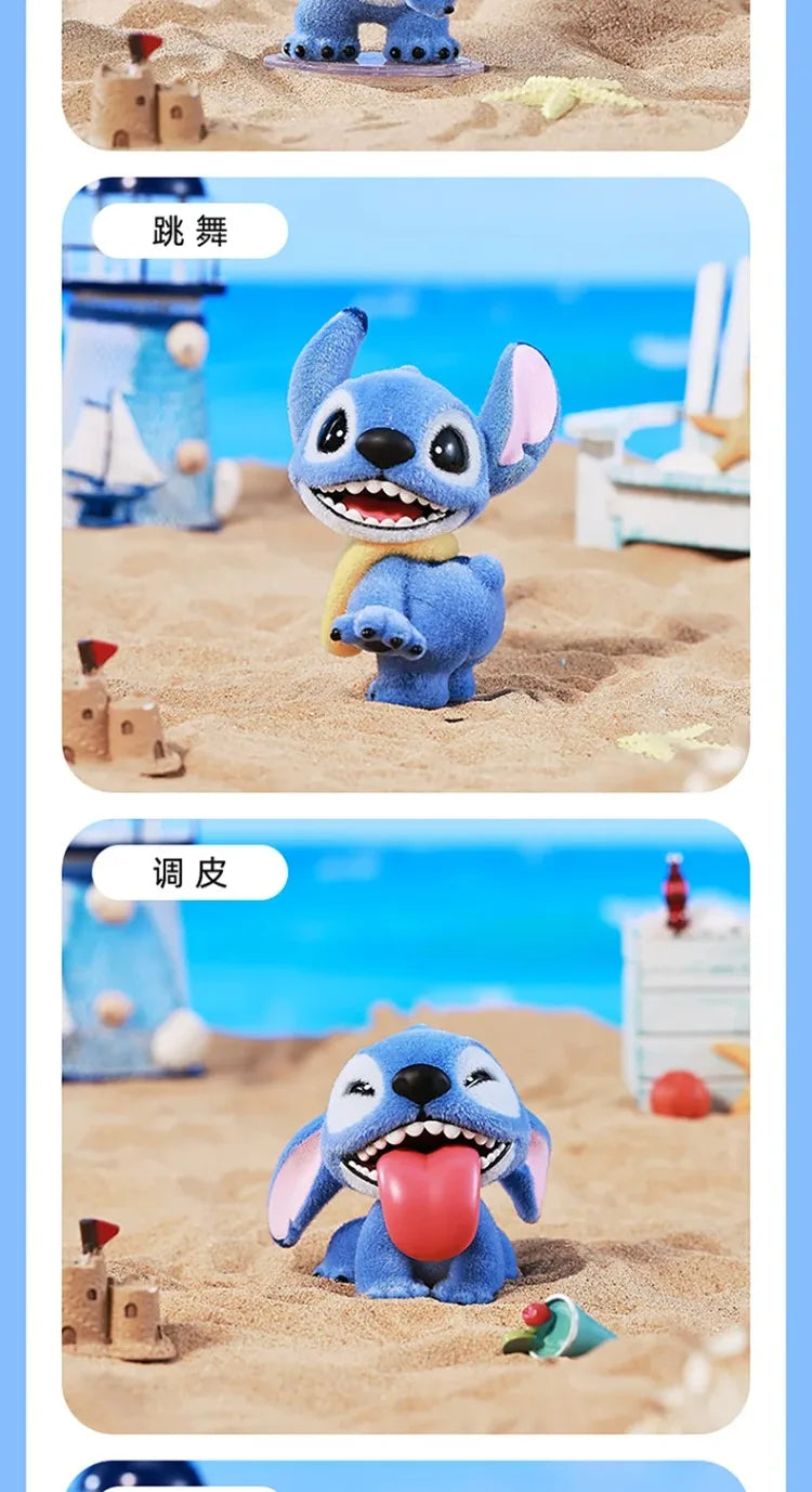 Genuine Disney Stitch Mao Mao Adventure Series Blind Box Cute Anime Figure Decoration Collect Model Toys Surprise Birthday Gift