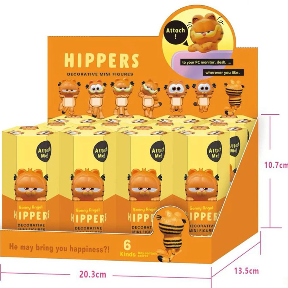 Disney Stitch Garfield Blind Box - Anime Figures Mysterious Surprise Pokemon Party Angel Action Models Birthday Gift