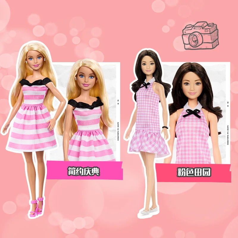 Barbie Princess Doll Fashion Master Series Pink Countryside Shining Popo 2025 New Girl Toy Collectible Figure