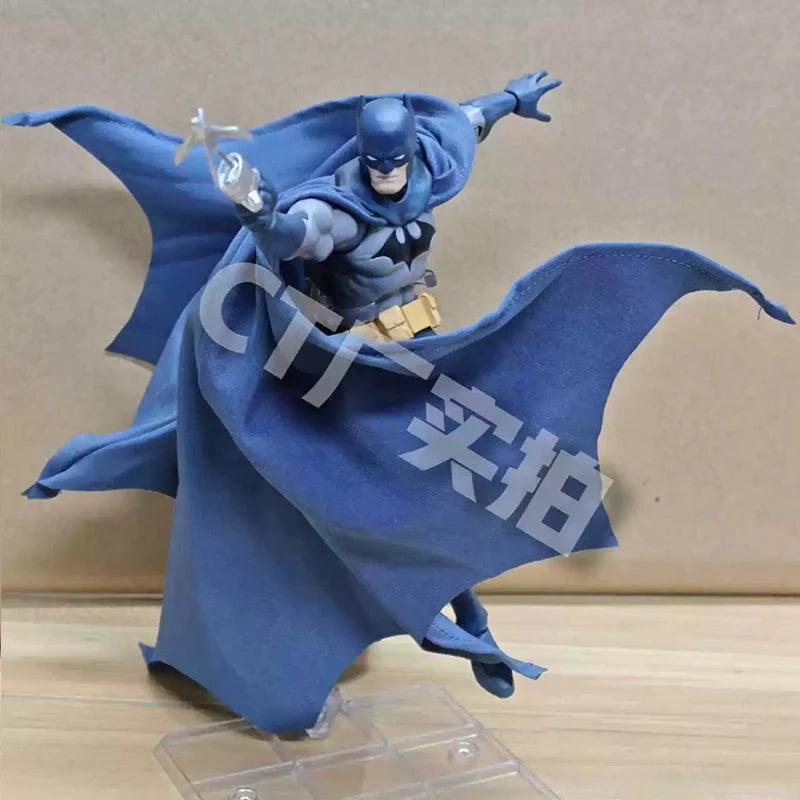 CT Toys Batman Hush Blue Version Mafex 105 Black Version Dc Bat Man Anime Action Figure Figurine Model Doll Customized Gift Toys