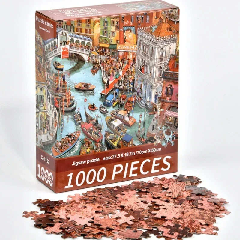 1000 Piece Puzzle for Adults Challenging Decompression Creative Home Decoration Gift All Special Occasions